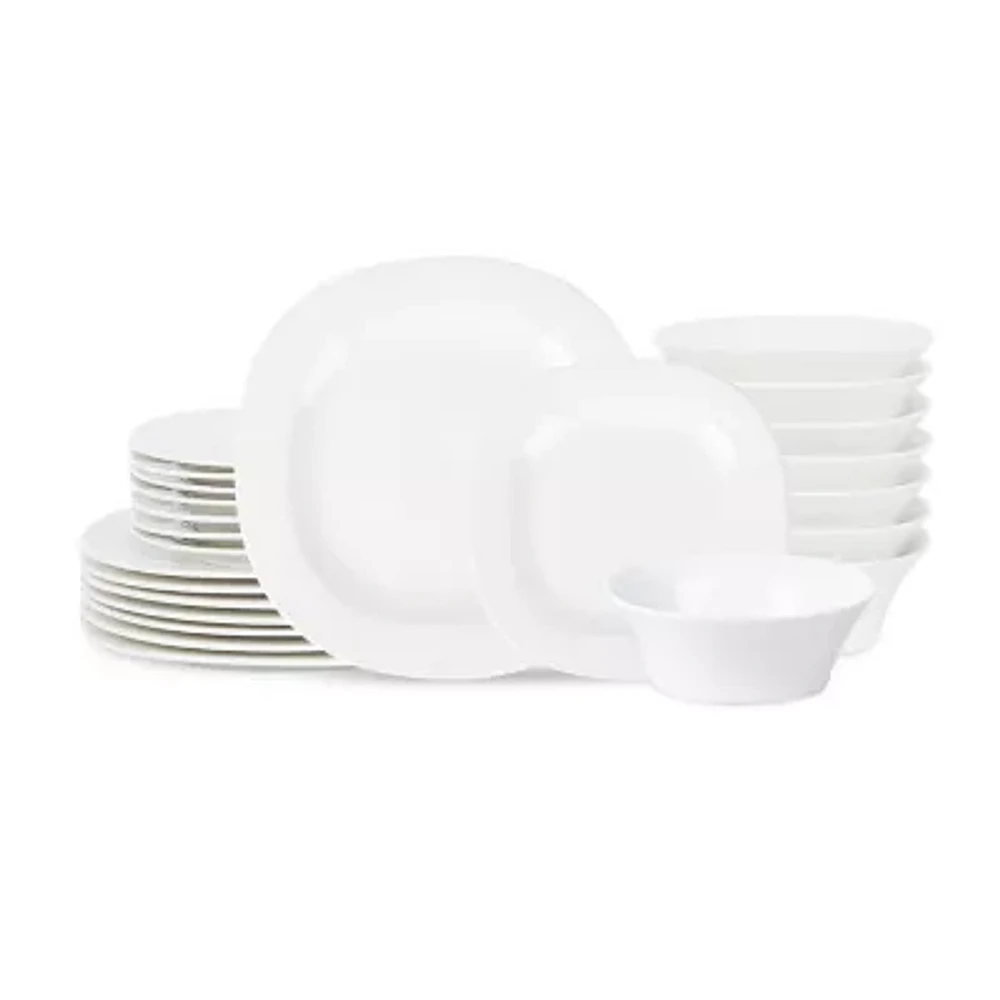 Stone + Lain Quadro Porcelain Dinnerware Set