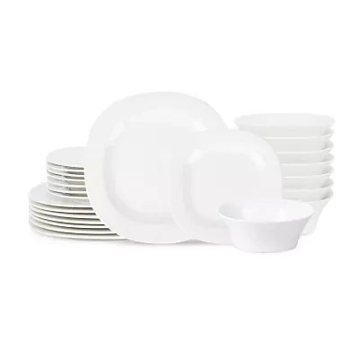 Stone + Lain Quadro Porcelain Dinnerware Set