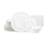 Stone + Lain Quadro Porcelain Dinnerware Set