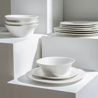 Stone + Lain Quadro Porcelain Dinnerware Set