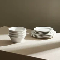 Stone + Lain Quadro Porcelain Dinnerware Set