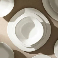 Stone + Lain Quadro Porcelain Dinnerware Set