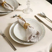 Stone + Lain Linea Stoneware Dinnerware Set