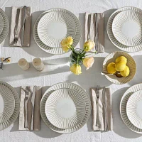 Stone + Lain Linea Stoneware Dinnerware Set