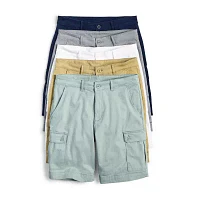 St. John's Bay Mens 10" Mid Rise Stretch Fabric Cargo Short