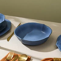 Stone + Lain Baskerville 4-pc. Stoneware Dinnerware Set