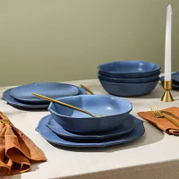 Stone + Lain Baskerville 4-pc. Stoneware Dinnerware Set
