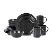 Stone + Lain Orbit 4-pc. Stoneware Dinnerware Set