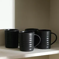 Stone + Lain Orbit 4-pc. Stoneware Dinnerware Set