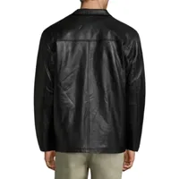 Vintage Lambskin Leather Jacket with Zip Out Lining