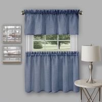 Richmond 3-pc. Rod Pocket Kitchen Curtain Window Set