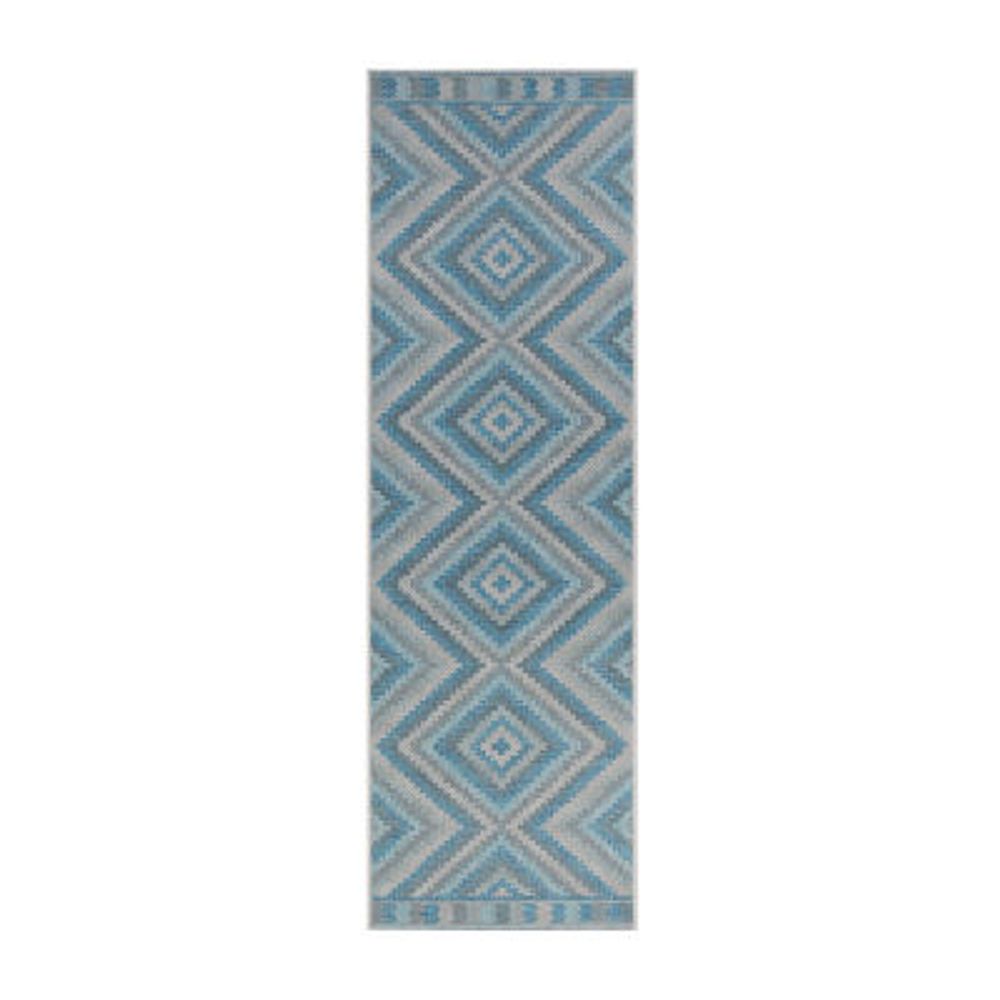 Couristan Harper Mali Tanzania Geometric Indoor Outdoor Rectangular Accent Rug