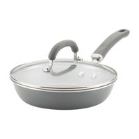 Rachael Ray Create Delicious 9.5" Non-Stick Deep Skillet with Lid