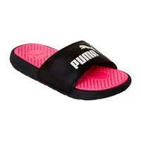 PUMA Big Girls Cool Cat Slide Sandals