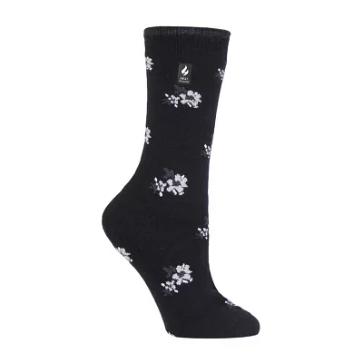 Heat Holders  Ultra Lite 1 Pair Crew Socks Womens