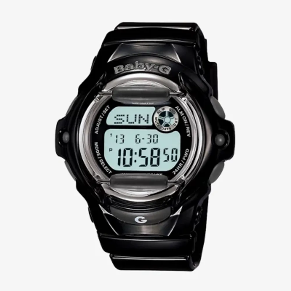 Casio Baby G Womens Digital Black Strap Watch Bg169r-1m