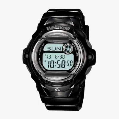 Casio Baby G Unisex Adult Digital Black Strap Watch Bg169r-1m
