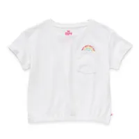 Juicy By Juicy Couture Little & Big Girls Crew Neck Short Sleeve Graphic T-Shirt