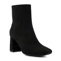 Sugar Womens Element Block Heel Booties