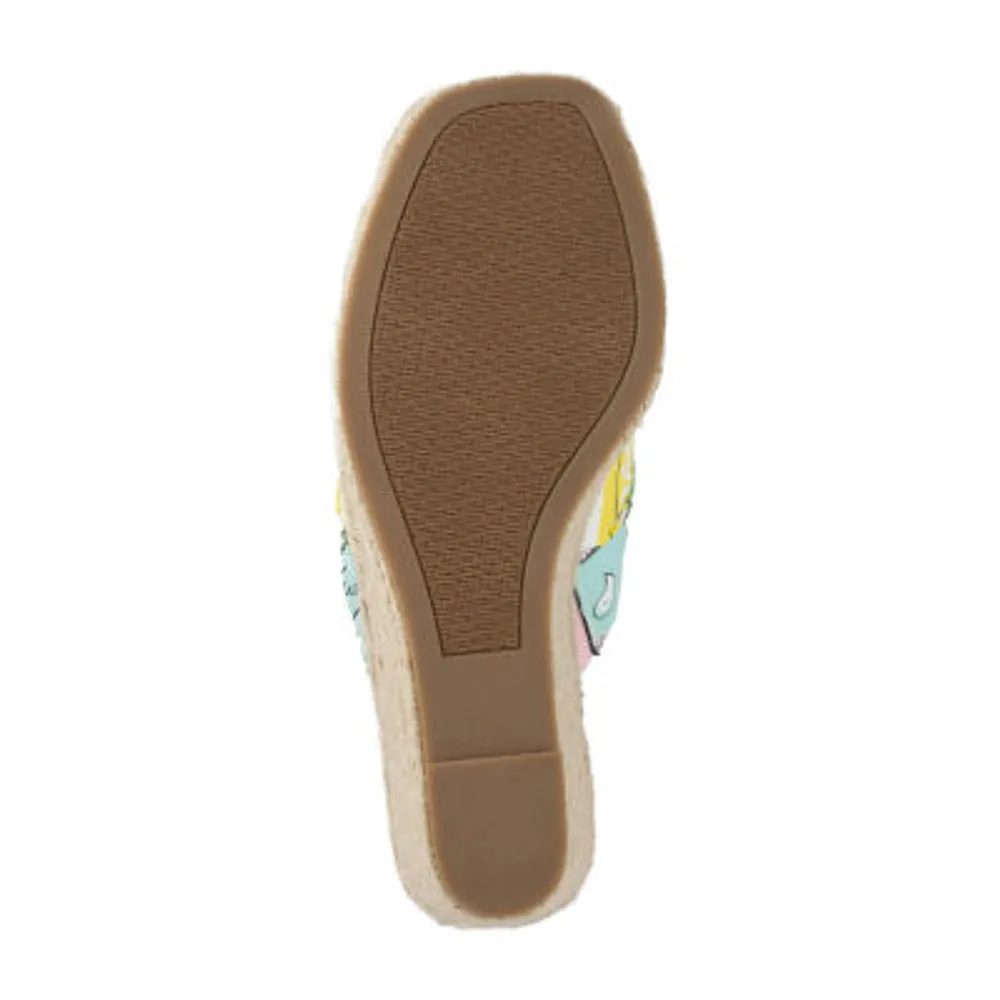 Sugar Womens Harlem Wedge Sandals