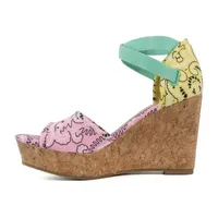 Sugar Womens Harlow Wedge Sandals