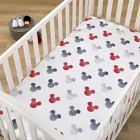 Disney Collection Mickey Mouse Crib Sheet