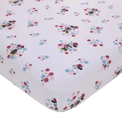 Disney Collection Minnie Mouse Crib Sheet