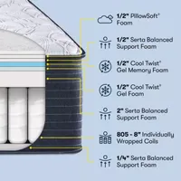 Serta® Classic Elite Extra Firm - Mattress + Box Spring