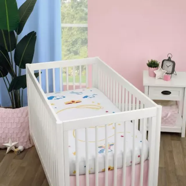 Furniture Jcpenney Baby Girl Bedding Warner Bros Crib Sheet Pueblo