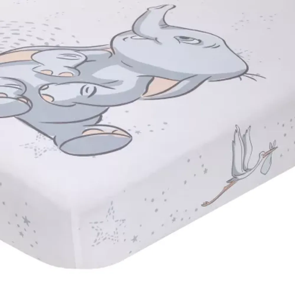 Disney Collection Dumbo Crib Sheet