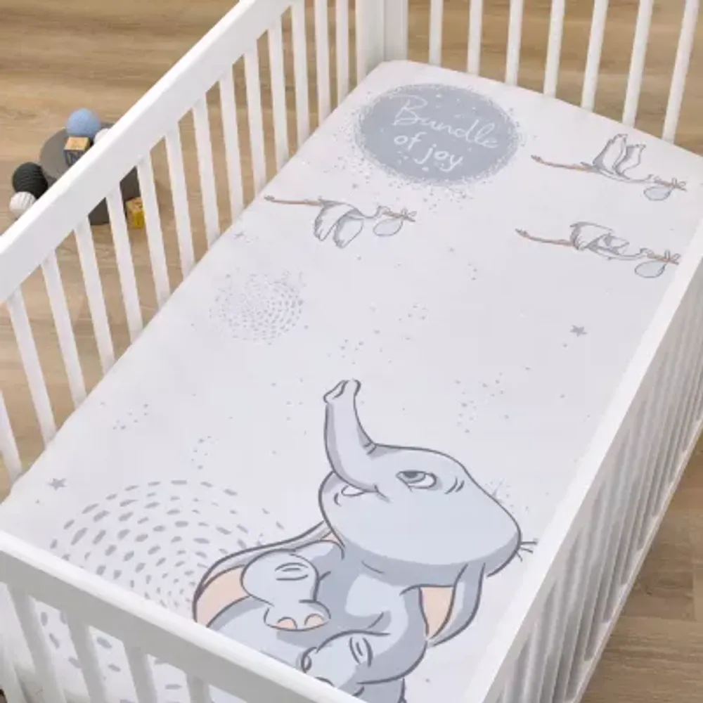 Disney Collection Dumbo Crib Sheet