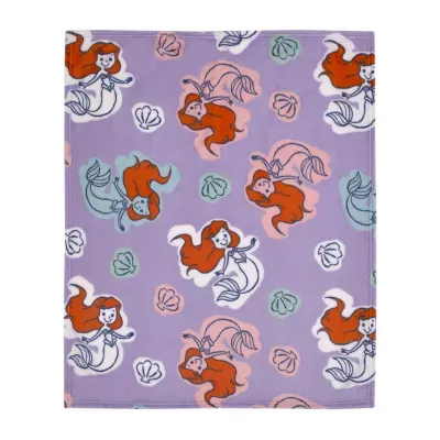 Disney Collection Ariel The Little Mermaid Baby Blanket