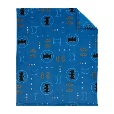 Warner Bros Batman Baby Blanket