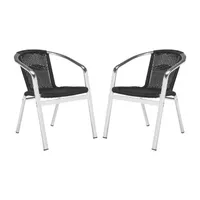 Wrangell 2 Pack Patio Accent Chair