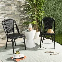 Daria 2 Pack Patio Accent Chair