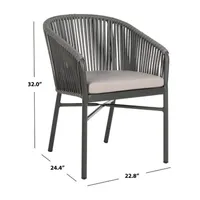 Matteo 2 Pack Patio Accent Chair