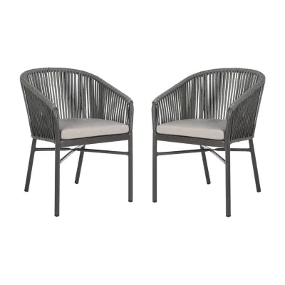 Matteo 2 Pack Patio Accent Chair