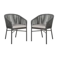 Matteo 2 Pack Patio Accent Chair