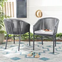 Matteo 2 Pack Patio Accent Chair