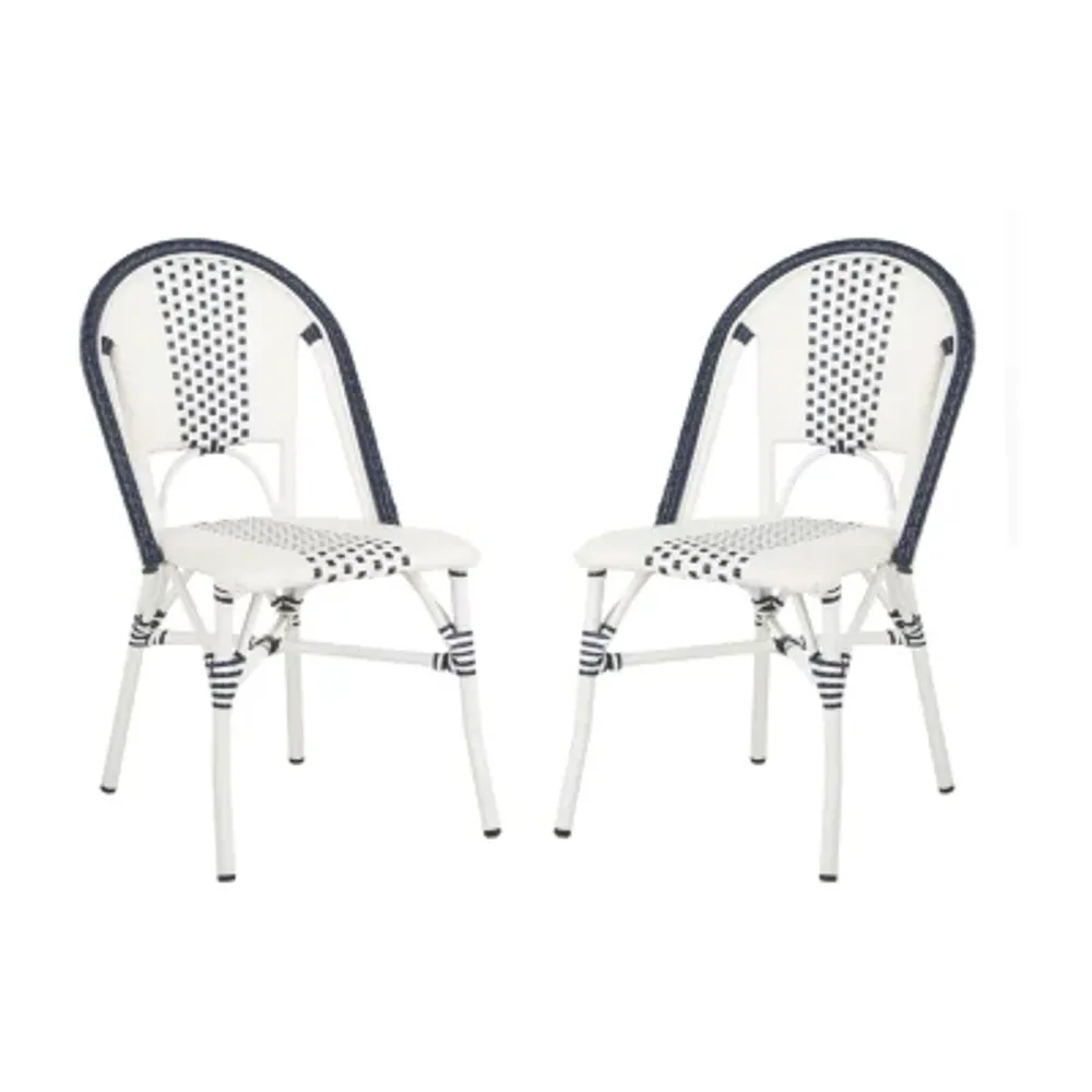 Zoya 2 Pack Patio Accent Chair