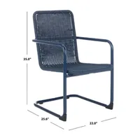 Hutton 2 Pack Patio Accent Chair