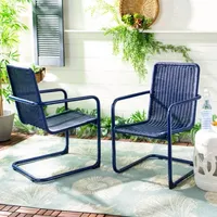 Hutton 2 Pack Patio Accent Chair