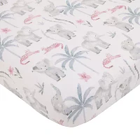 Nojo Elephant Princess 4-pc. Crib Bedding Set