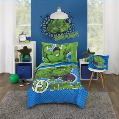 4-pc. Hulk Toddler Bedding Set