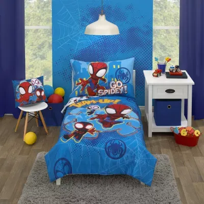 4-pc. Spiderman Toddler Bedding Set