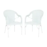 California 2 Pack Patio Accent Chair