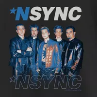 Little & Big Girls Crew Neck Short Sleeve NSYNC Graphic T-Shirt