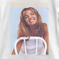 Little & Big Girls Crew Neck Short Sleeve Britney Spears Graphic T-Shirt