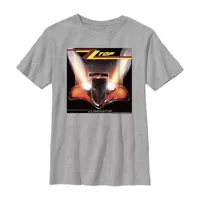 Little & Big Boys Crew Neck Short Sleeve ZZ Top Graphic T-Shirt