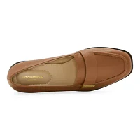 Liz Claiborne Womens June Square Toe Loafers